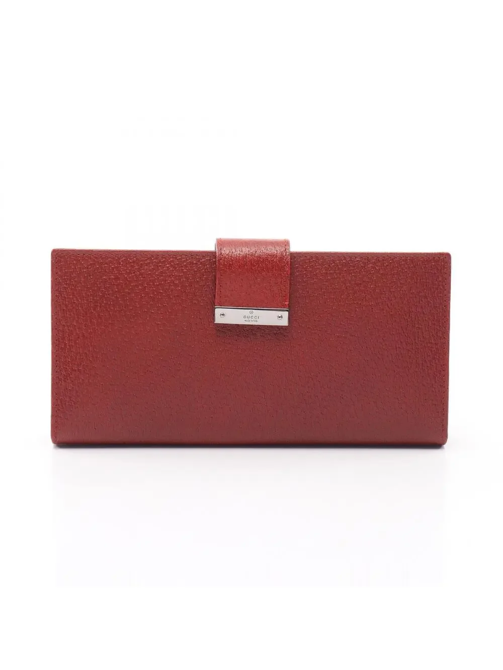 Gucci Zip Bifold Wallet Leather Red #339729G35B